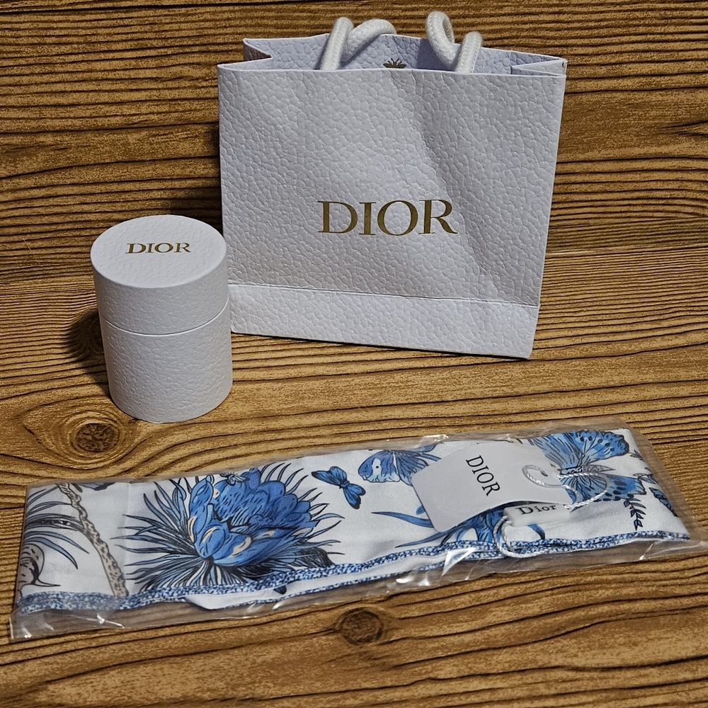Dior Blue Twilly/Scarf GWP - Picture 2 of 6
